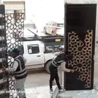 حداد مشغولات تراثية وشعبية قص ليزر مضلات