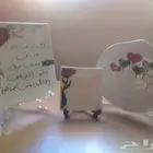 صحون للعرض والكتابه والرسوم من سنتربونيت