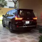 جيب لكزس LX570s اسود ممشى64 ألف