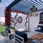 مظلات خارجية مظلات سيارات وسواتر موسسة شمس المجرات
