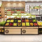 ديكور محل خضار قسم الخضار