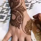 نقاشه حناء باسعار مناسبه المكان العزيزيه خلف الباسم