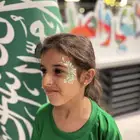 فعاليات رسم على الوجه مع نقش حناء وتلوين الشعر