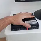كمبيوتر مكتبي صغير الحجم Lenovo micro core i7 Gen 8