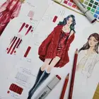 دورة رسم وتصميم الازياء من الصفر للاحتراف (دورة فردية)