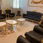 طقمين كنب للبيع خشب زان مصري   خشب تركي