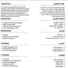 تصميم سيرة ذاتية احترافية ضمان كامل ب15