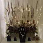 تنسيق شبكة (دز ة) عروس مع الملحقات.