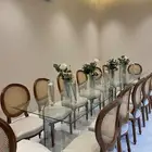 تجهيز حفلات مناسبات طاولات زجاج كراسي بكل انوعه