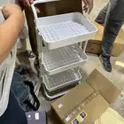 ارفف حديد جديده