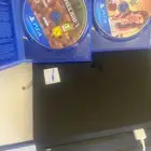 بلاستيشن 4 مع يده وشريط جراند وشريط كرافت