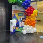 تنسيق بالونات اليوم الوطني قوس بالون مداخل وديكورات