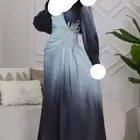 فستان جديد ساتان بي 100مقاس ميديم