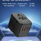 فيش سفر عالمي Travel Adapter