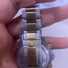 ساعة ROLEX استيل وذهب