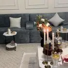 كنب L و ومشمع وطاولات للبيع