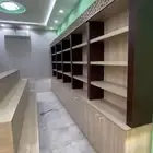 رفوف خشبيه للبيع