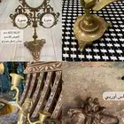 تحف نحاس مشربيات مطعم بالصدف وارابيسك انتيك دمشقي فخم