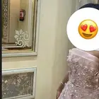 فستان زهري منفوش سمول