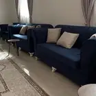 ثلاث كنبات  صاله صغيره  مجلس كبير   مقلط متوسط