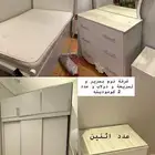 غرفة نوم بيضاء
