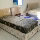 سراير 2صغيره واحد كبير مع الراتب
