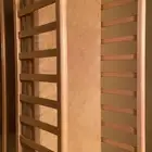 سرير من ايكيا جديد ونظيف مع مرتبه نظيفة