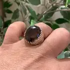 خاتم كوارتز سموكي للبيع