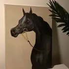 لوحة جدارية مرسومة يدويا