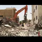 بوكلين حفر آراضي حفر خزانات هدم المباني مقابل الحديد بريده