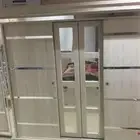 كرسي نوم مع دولابة ودولاب صغير