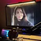 للبيع مايك خارجي مع استاند وكيبور وشاشه وماوس باد