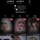 حساب تيك توك 143k سعودي