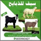 يوجد ذبايح خرفان بلدي وتيوس مع توفر الذبح والتوصيل و تغليف