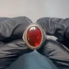خاتم عقيق يماني صياغة عقيل