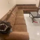 للبيع المستعجل كنب حرف إل مستعمل نظيف