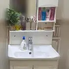 مغسله مع الخلاط والمرايه