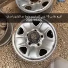 جنط 16 لاند اصلي مع الاكواب 4 جنوط و 4 اكواب طاسات نضطفه