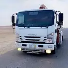 سطحه ونش كرين لنقل السيارات العطلانه والمعدات الثقيله