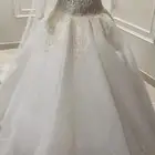 فستان زفاف استخدام مره واحده فخم