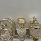 طقم ديكور ذهبي