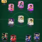 للبيع تشكيلة FC25 سوني 5 مع 100 الف كوينز