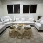 كنب جديد بدون فرشه وطاوله