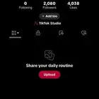 حساب تيك توك للبيع 2080 متابع