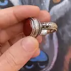 خواتم فضة ثقيل نوادر