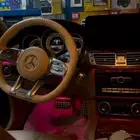 تركيب لدات داخليه مرسيدس CLS400 2014معاالدركسون والشاشه