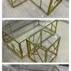 طاوله مجلس مع 2 خدمه