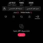 حساب تيك توك فيه 1382 متابع   13.2 الف لايك   رباعي