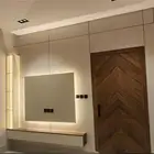 تلبيس أبواب وجدران شيبورد   دهانات و ديكورات