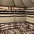 بيت شعر جملون تركي ابيض 9 ب 5 وخيمه مع طربال 6 ب 4